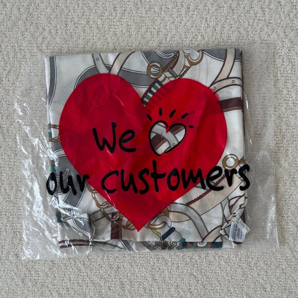 Hermes Cashmere Silk _ 140 Shawl - Picture 12 of 12